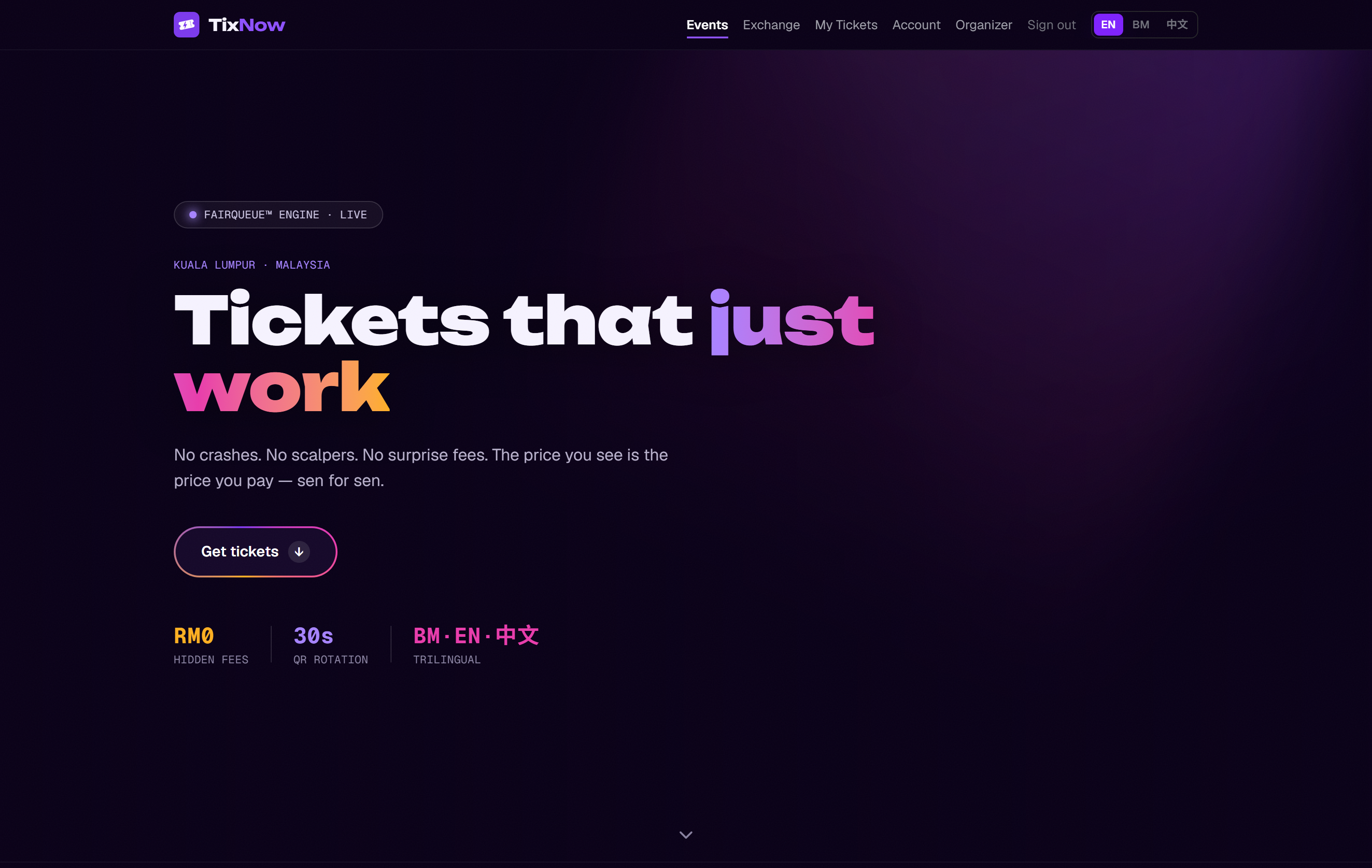tixnow.my — live platform